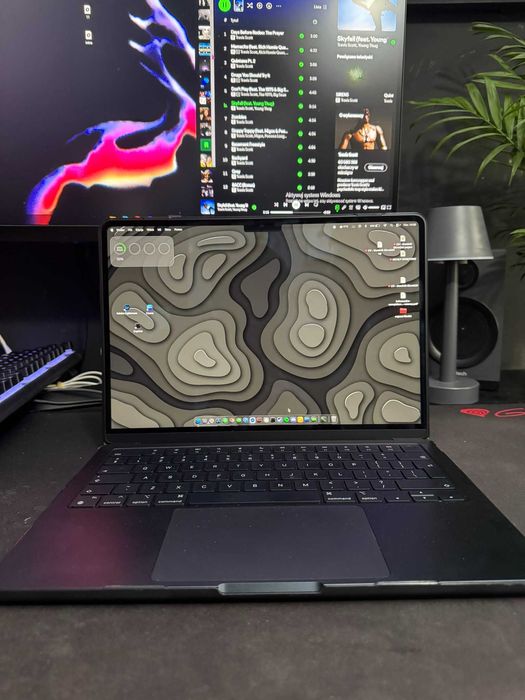 MacBook Air M2 2022 • Stan idealny • 99% baterii • Komplet z pudełkiem