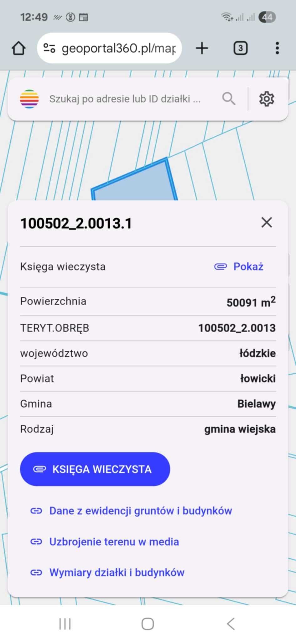Sprzedam grunty orne 5ha