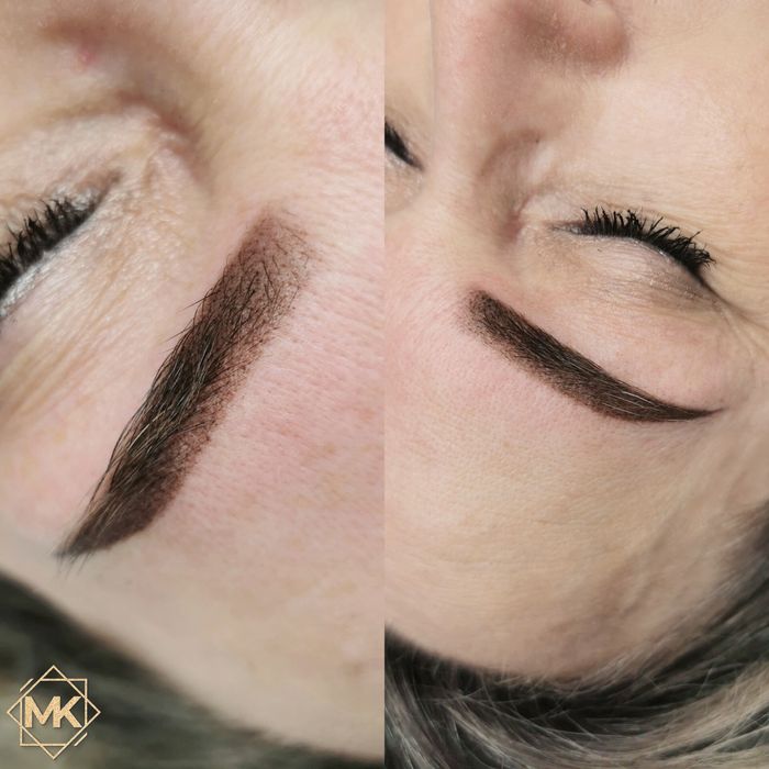 Makijaż permanentny brwi, makijaż permanentny ust, brwi ombre, usta