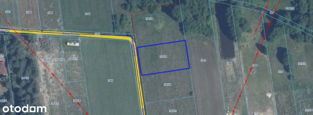 BROK–ul. świerkowa–1200 m2–GOTOWA DO Zabudowy