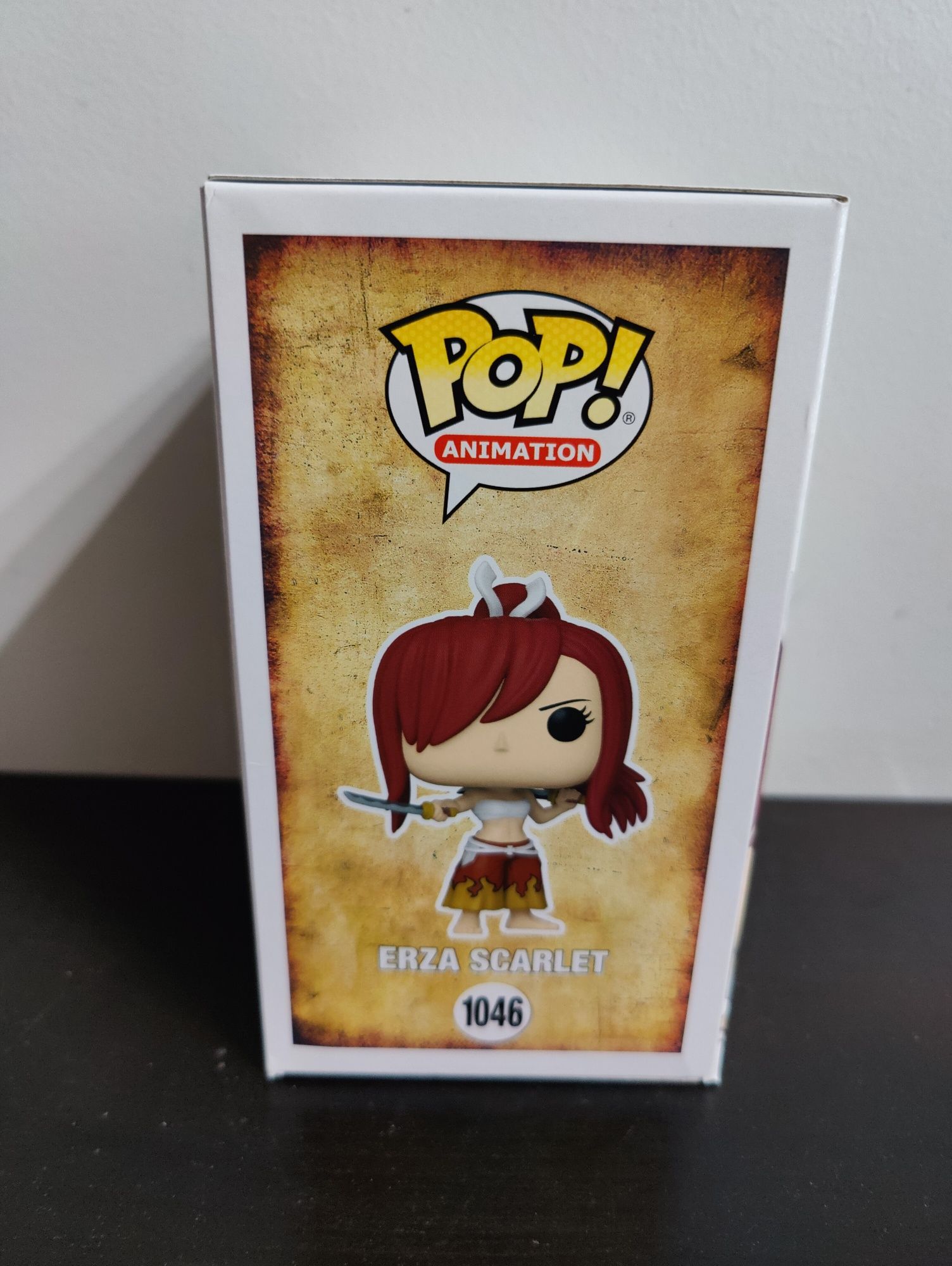 Fairy Tail Erza Scarlet figurka Funko POP prezent