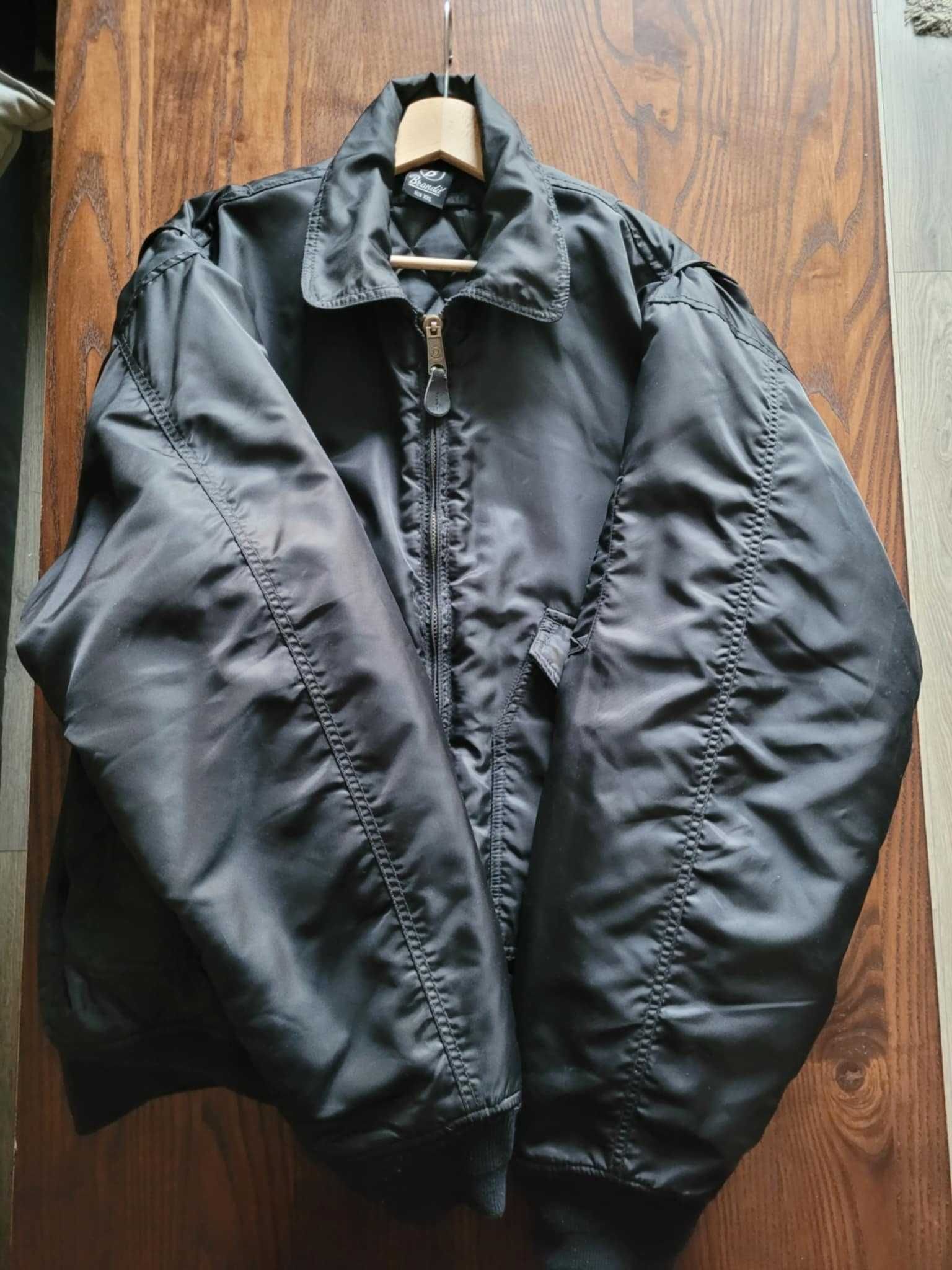 Kurtka typu Bomber, M1A Brandit, czarna, XXL