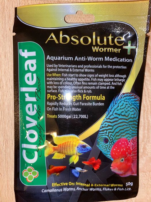 Wormer Plus  na pasożyty dla Dyskowców 50 gram