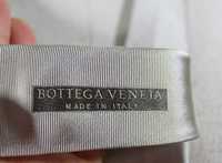 BOTTEGA VENETA - nowy krawat jedwab italy logo