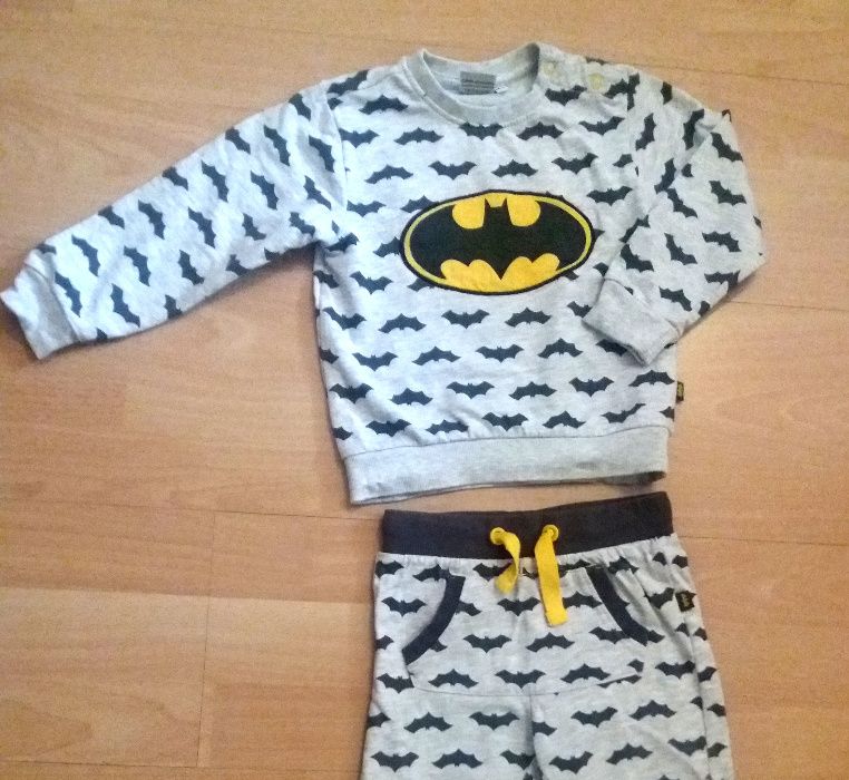 Dres BATMAN r. 86 / komplet spodnie bluza batman Cool club SMYK