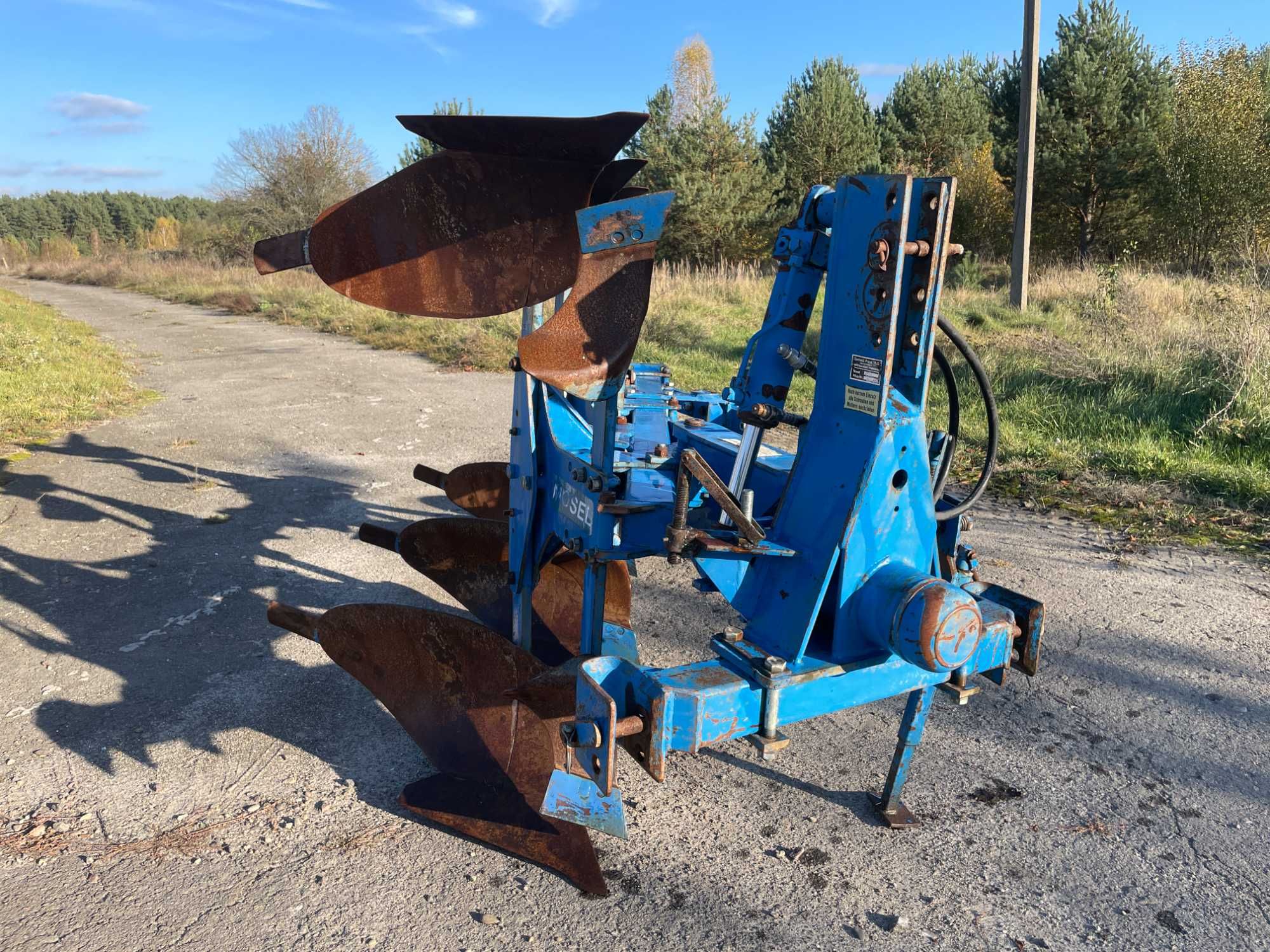 Плуг оборотний 3 корпусний Frost Mosel D110\3 Lemken Kverneland