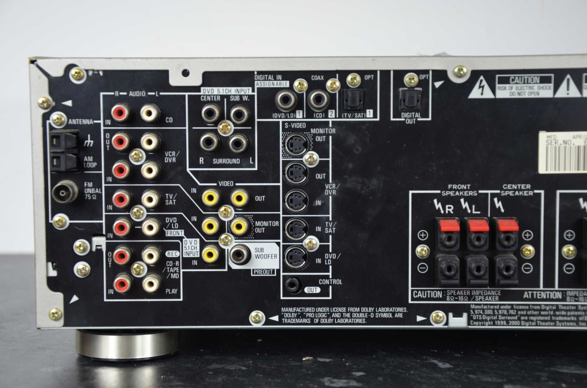 Amplituner Pioneer VSX-D511 okazja D.DIGITAL DTS RDS