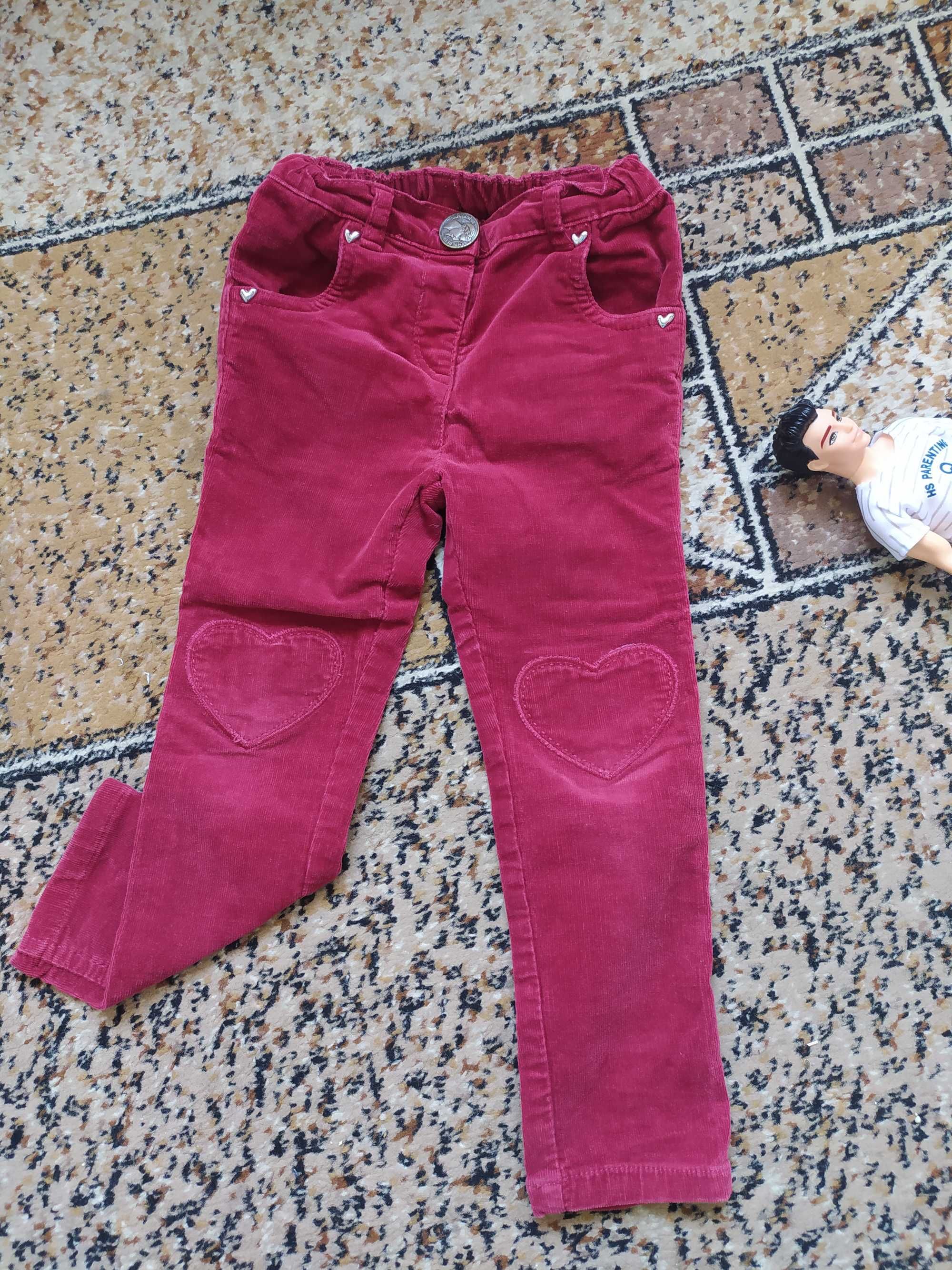 Вельветовые штаны (вельветові штани) TU 104 (3-4 роки) для дівчинки