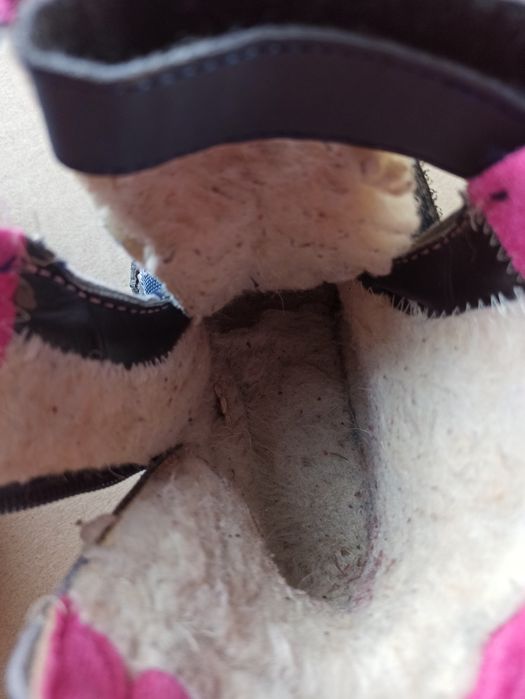 Зимние термо ботинки сапожки на девочку сноубутсы ботінки зимові