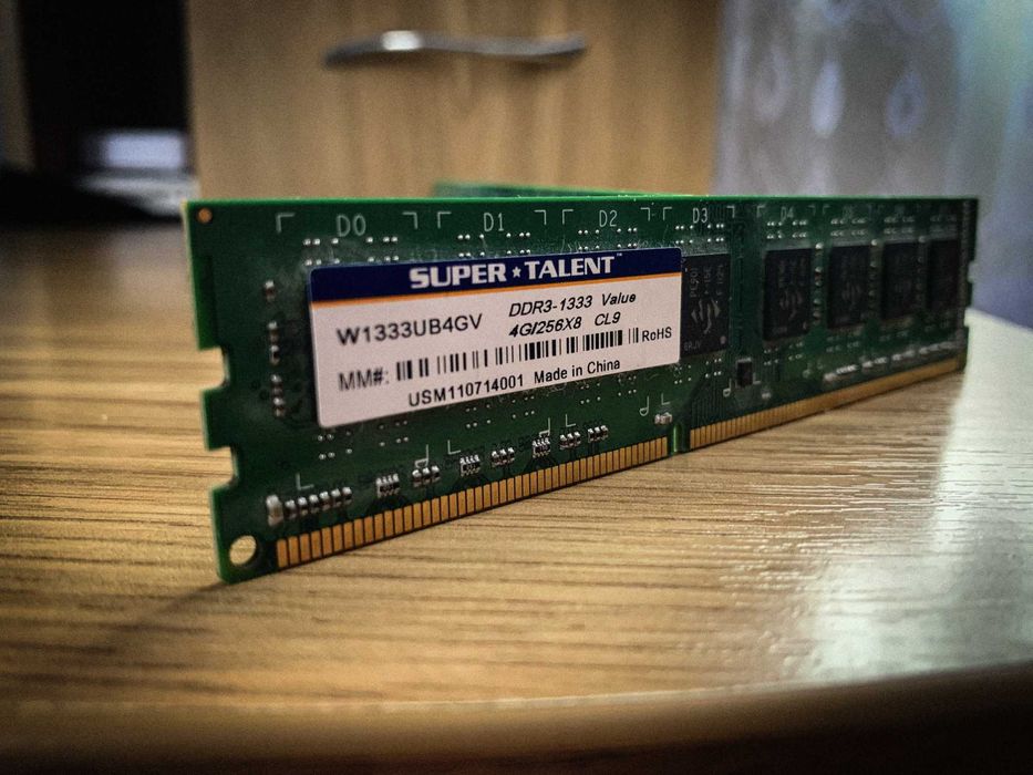 Оперативная память Super Talent DDR3 8Gb (2x4) 1333MHz