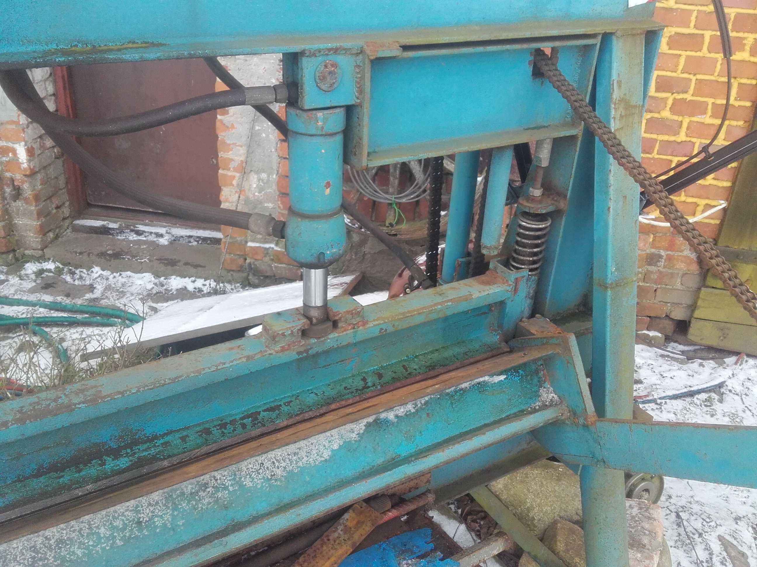 Zaginarka/gientarka do blachy hydrauliczna 2m
