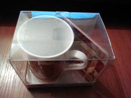 Чашка з костером у подарунковій упаковці S&T Нова
