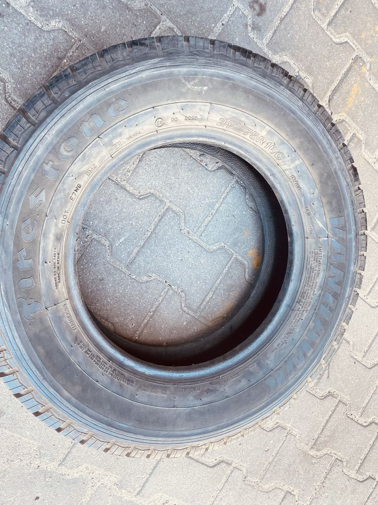 215/75r16c firestone 4szt dot 4307 jak nowe