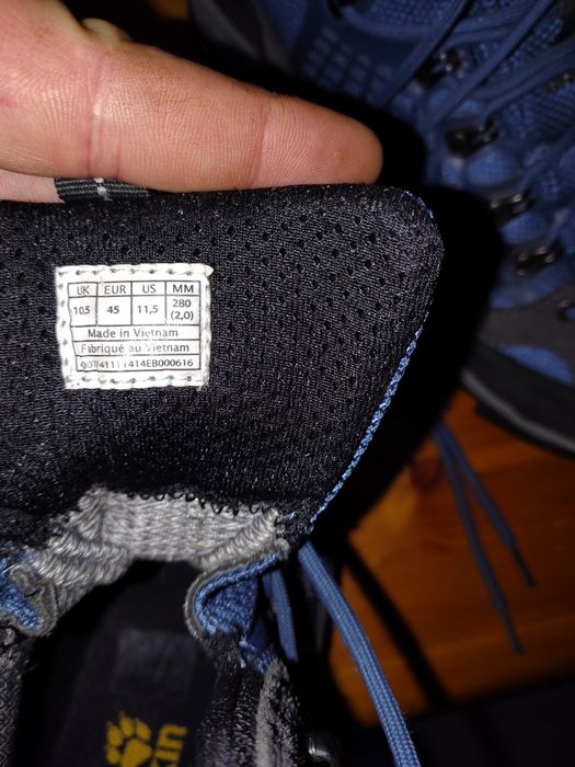 Кросівки (ботинки) JackWolfskin оригінал з Німеччини 44/45 устілка 29