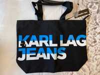 Сумка шопер/пляжная Karl Lagerfeld. Оригинал!