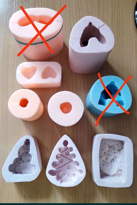 Форми молди сіліконові 3D елітні форми для мила