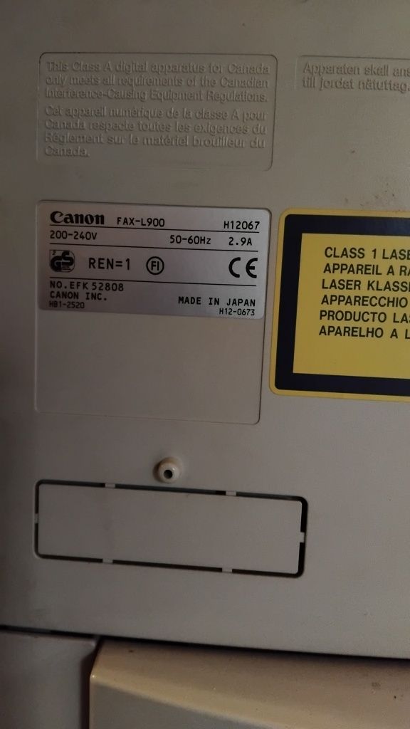 Принтер факс Canon  fax-L900 Japan