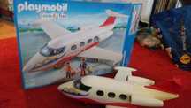 Playmobil avião bonecos
