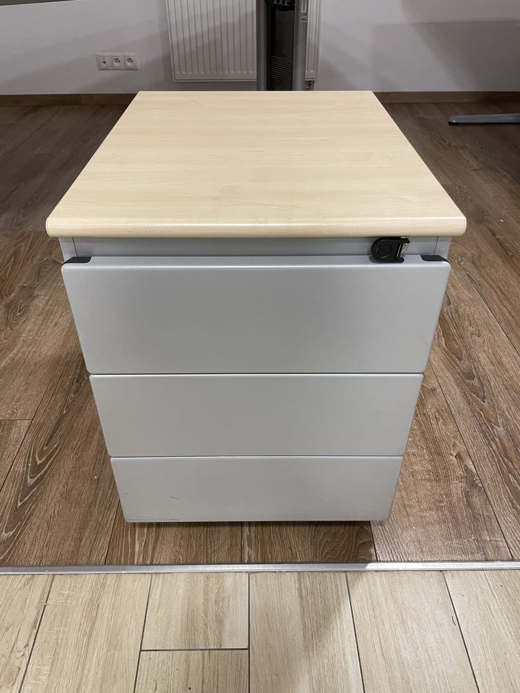 Biurko 160x80 + kontenerek, profesjonalne biurka