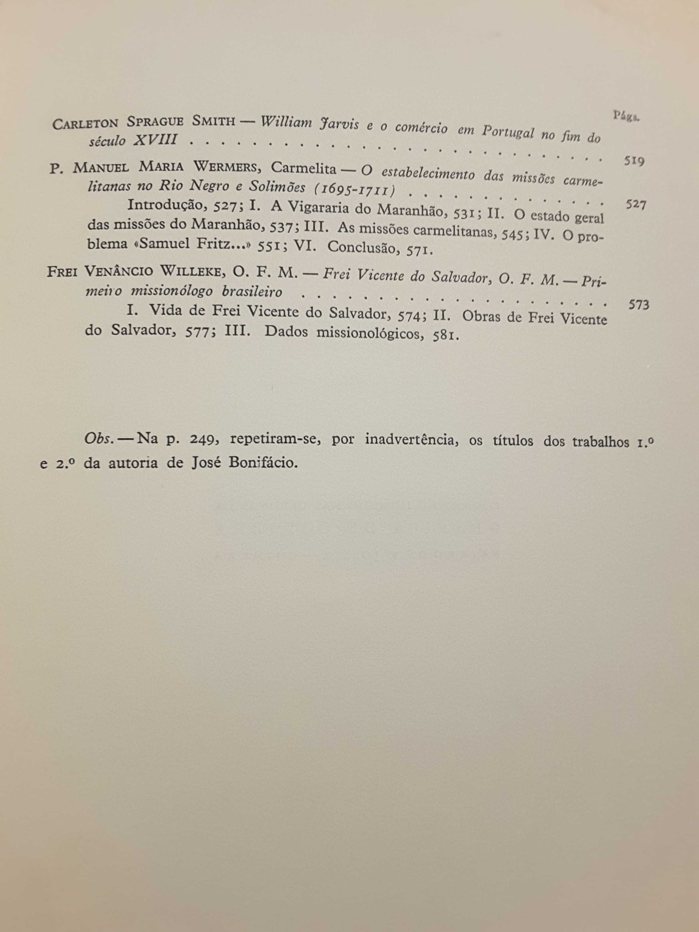 Estudos Luso-Brasileiros. A Terra e o Homem - História