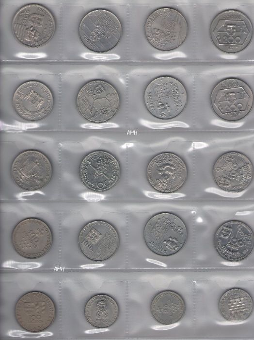 60 moedas escudo