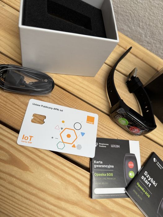 Opaska SOS - LOCON LIFE, nowa pełny zestaw