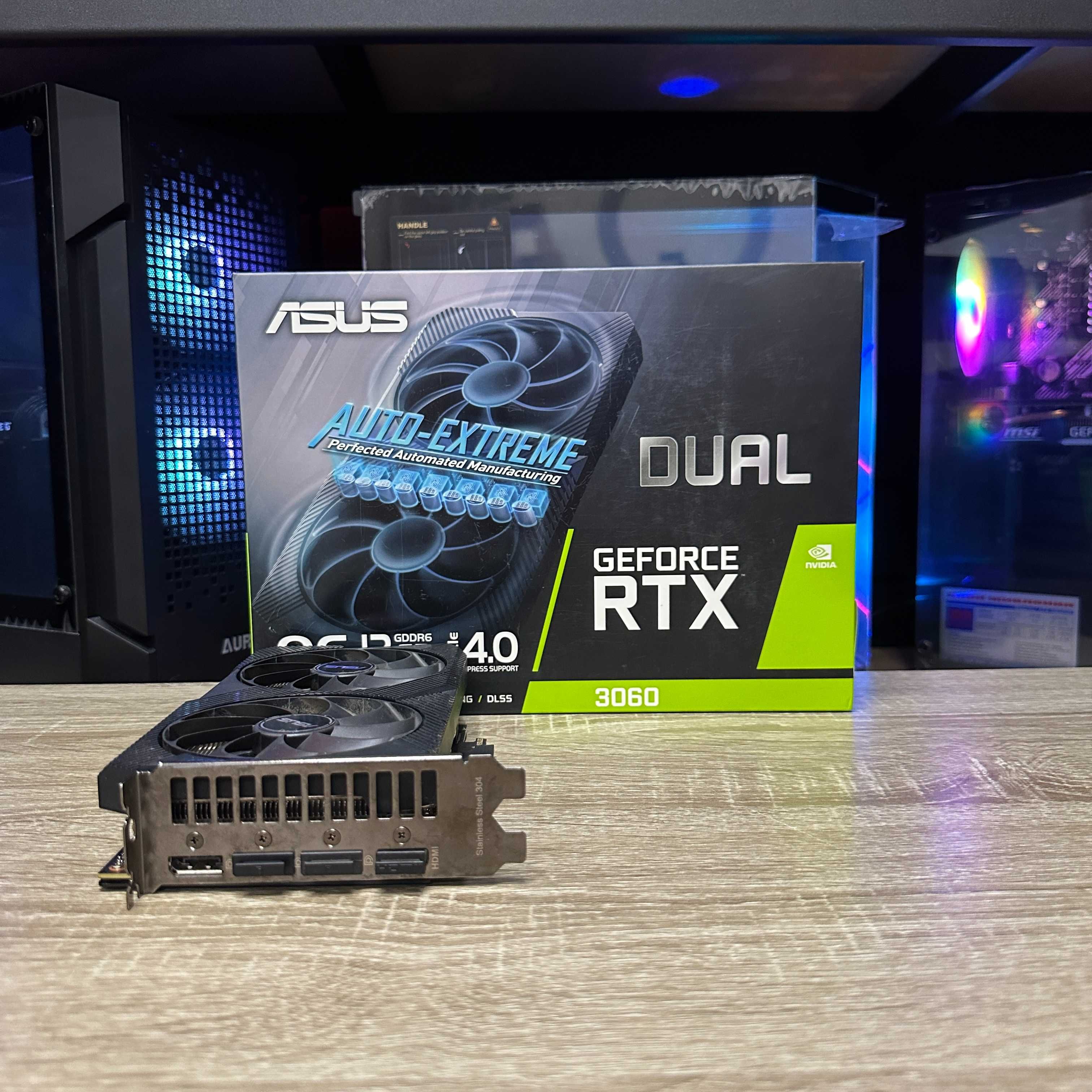 Відеокарта ASUS Geforce RTX3060-12GB Гарантія