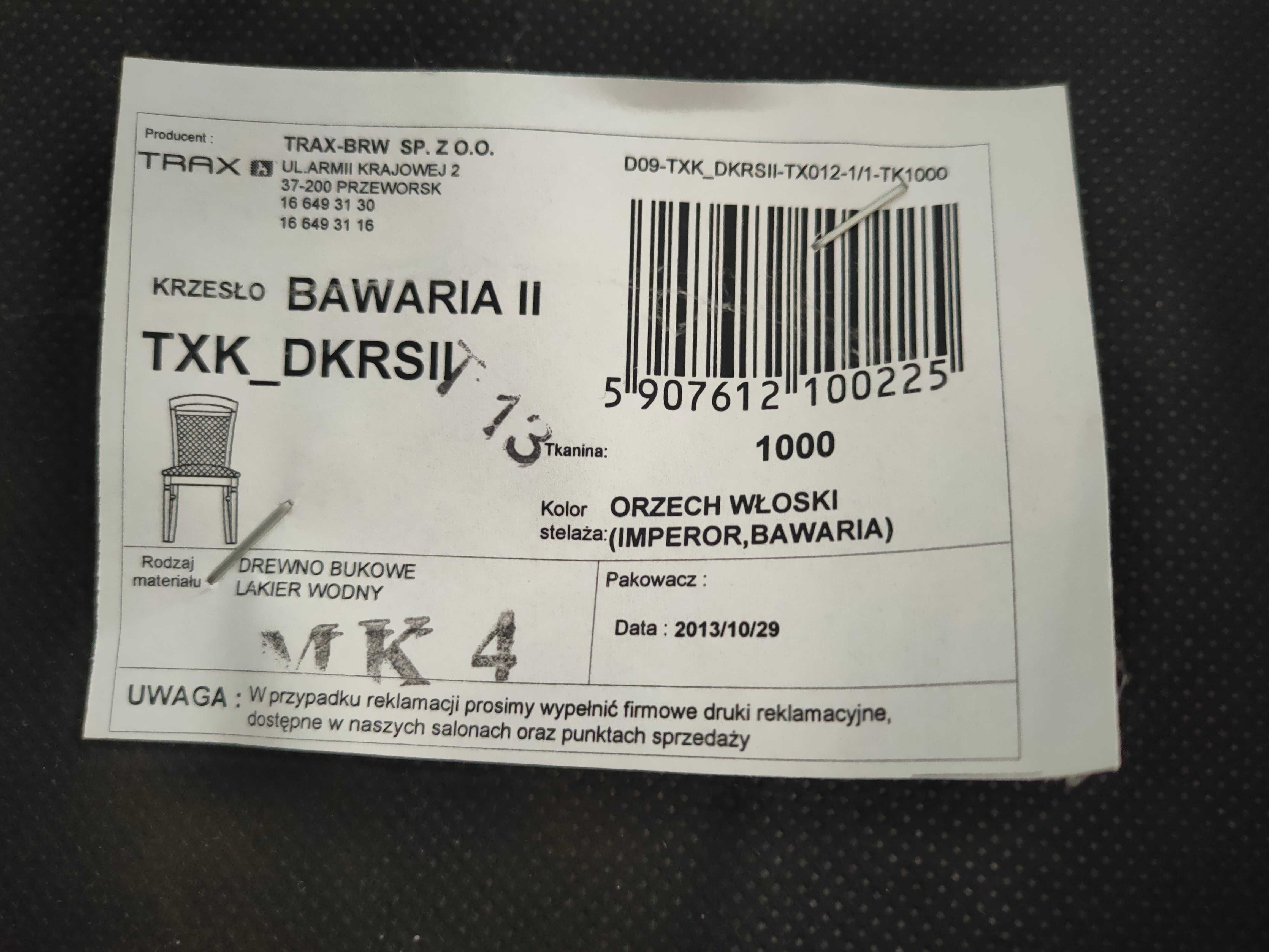 Комплект стільців з натурального дерева