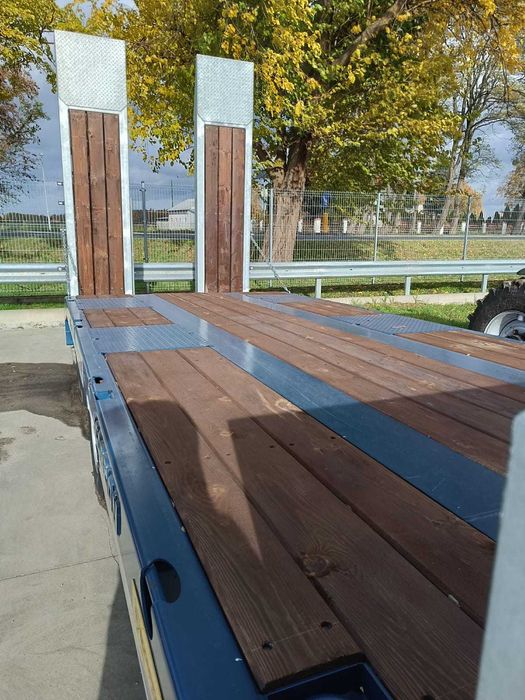 Nowa Przyczepa Scorpion Tandem , 2 osie, najazdy, regulowany zaczep !