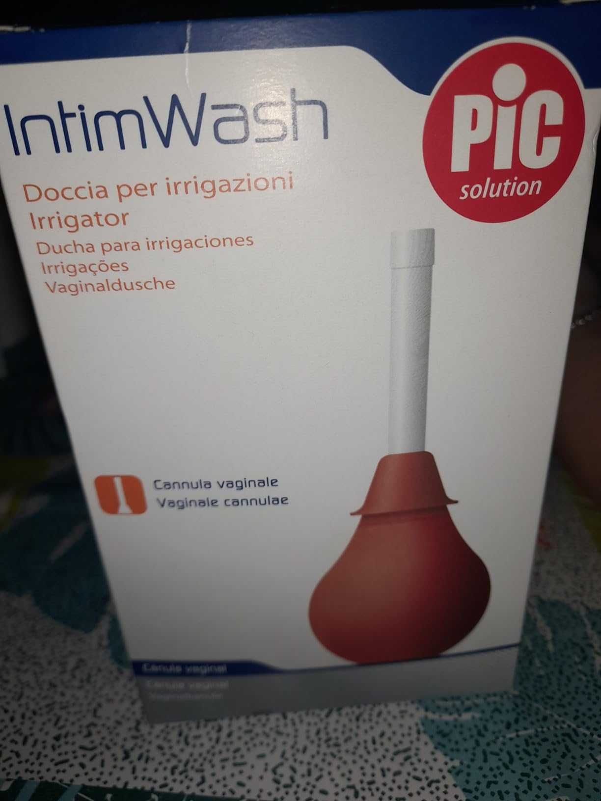 PIC Intimwash irygator do irygacji pochwy 483 ml Gruszka waginalna