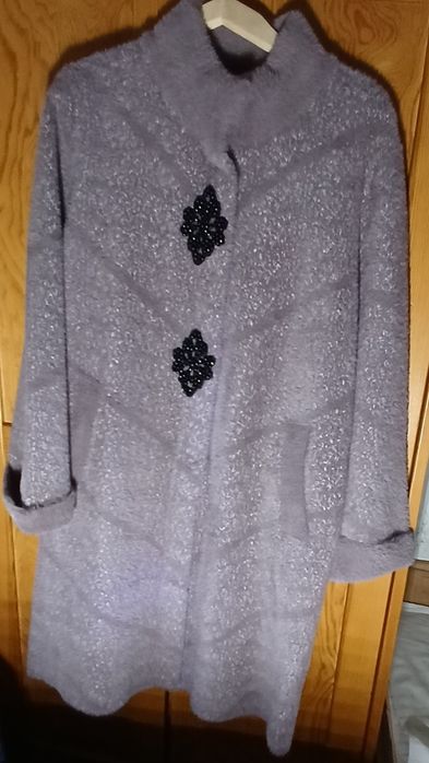 Пальто-альпака, розмір 48-52