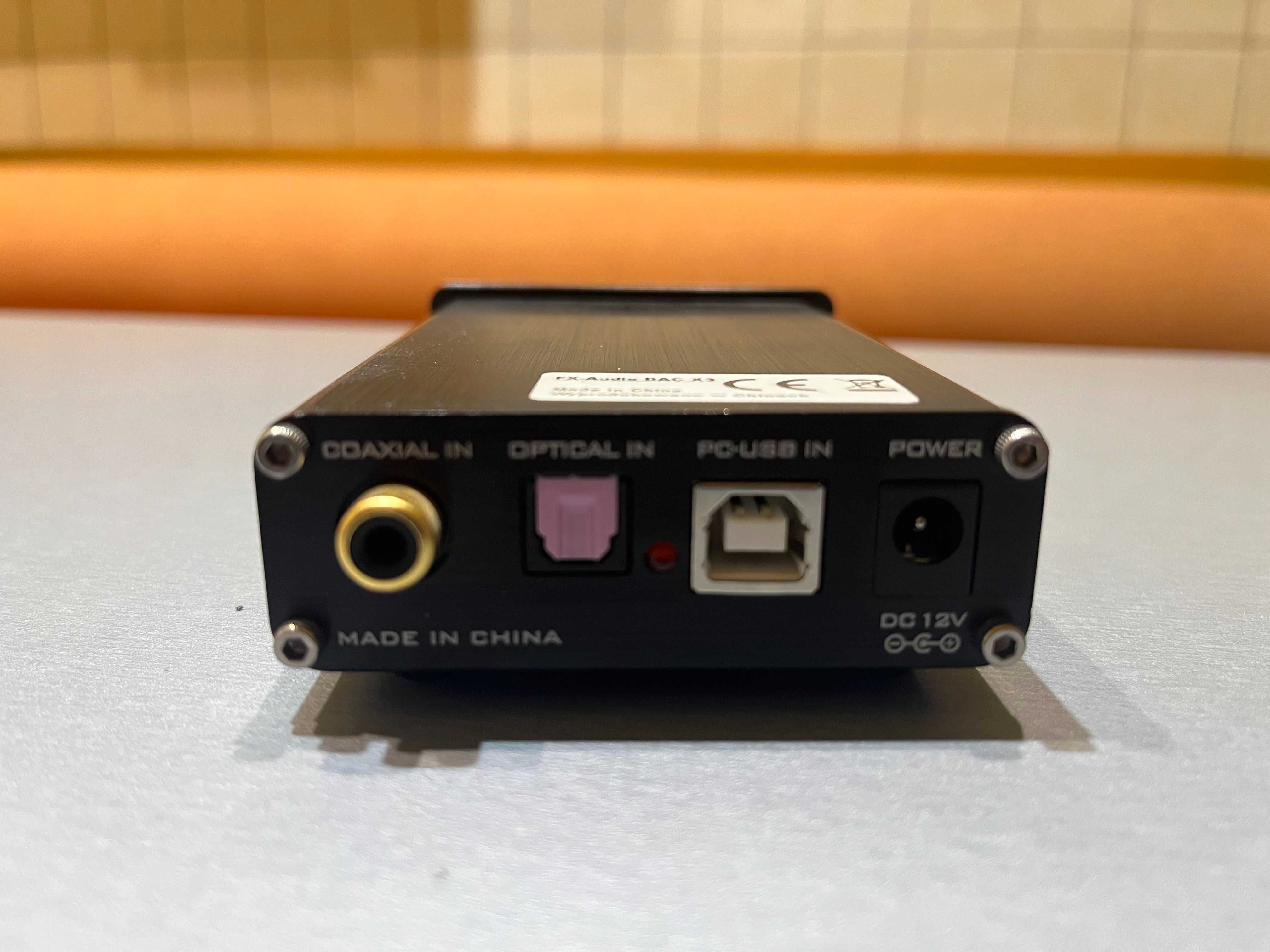 FX-AUDIO DAC-X3 Wzmacniacz słuchawkowy USB 2.0 idealny stan