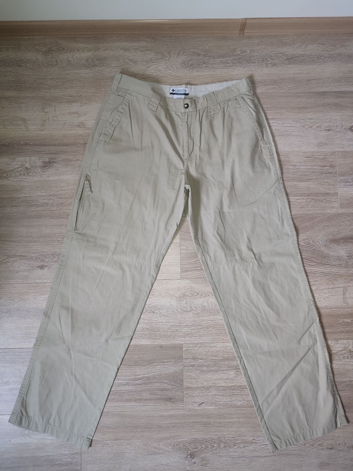 Spodnie chinos proste straight fit Columbia
