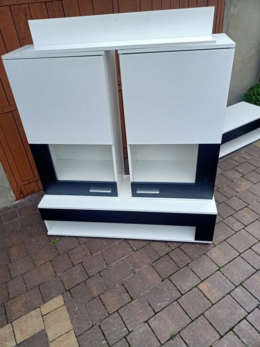 Meble IKEA biało czarne