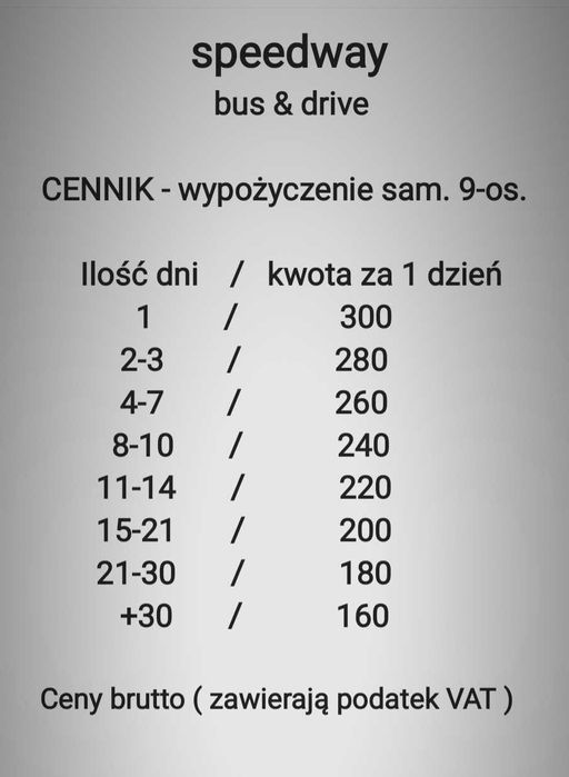 Wypożyczalnia PEUGEOT Expert BUS 9 - Osobowy NAJLEPSZE CENY!