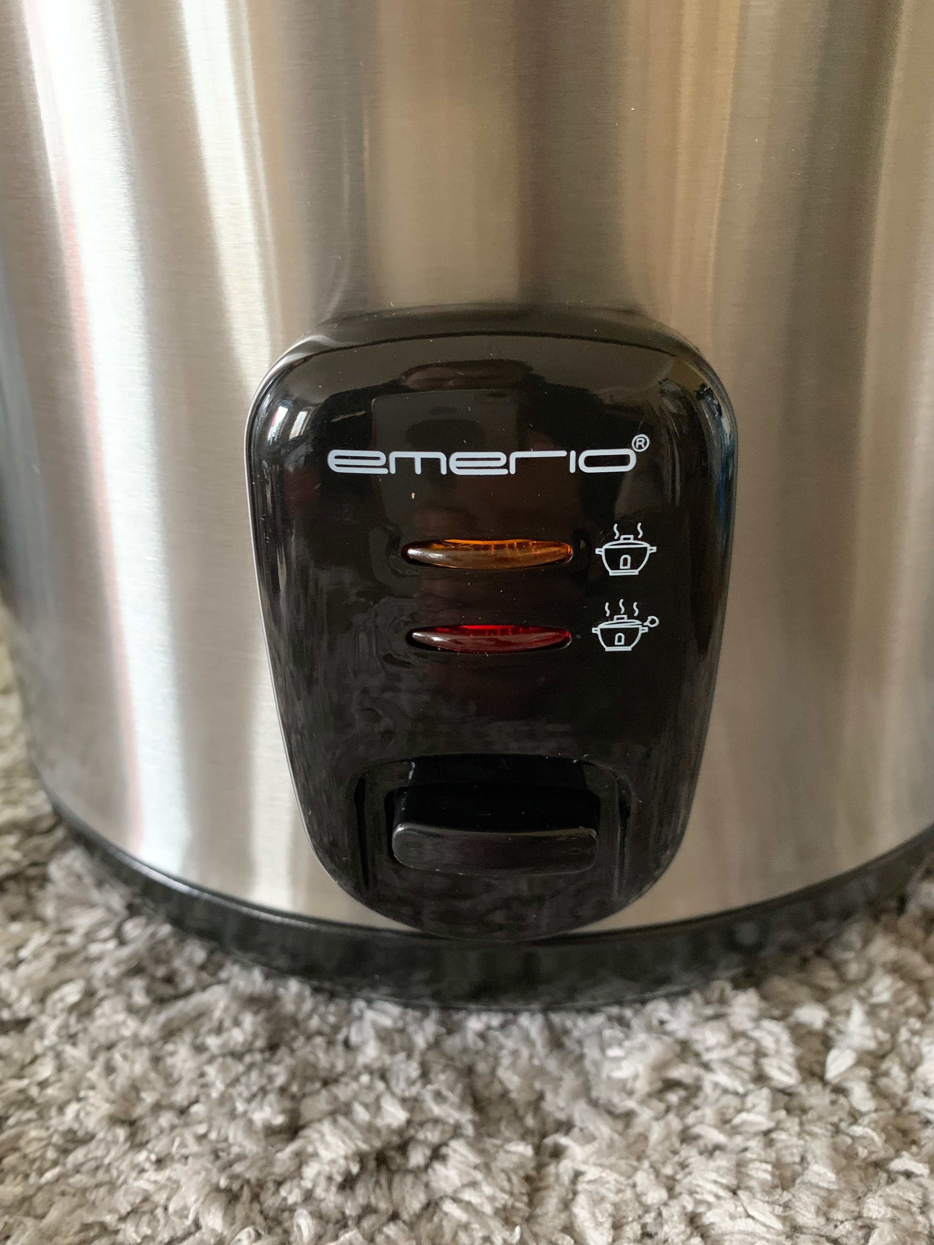 Ryżowar Emerio 1,5 l srebrny