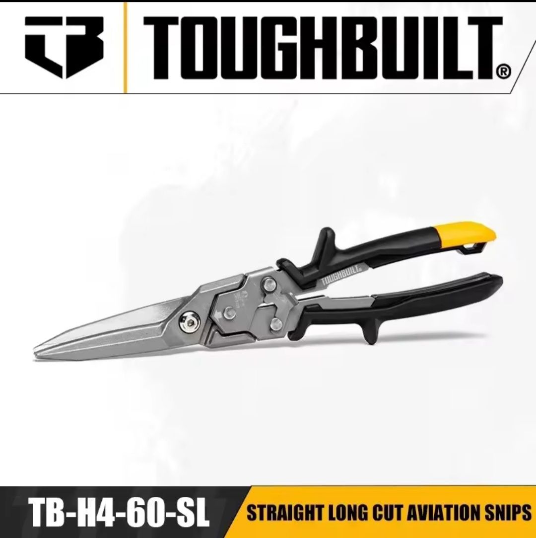 Ножиці по металу toughbuilt ножницы по металлу