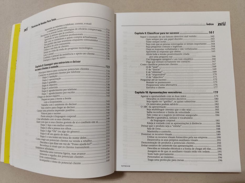 Livro: Técnicas de Vendas para Totós
