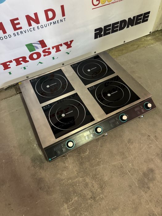 Індукційна Плита Професійна На 4 Комфортки Hurakan Німеччина!