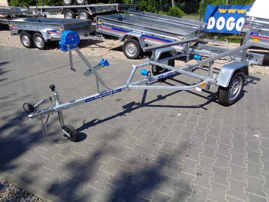 Przyczepa podłodziowa pod łódkę ponton do 4m  Niewiadów P400