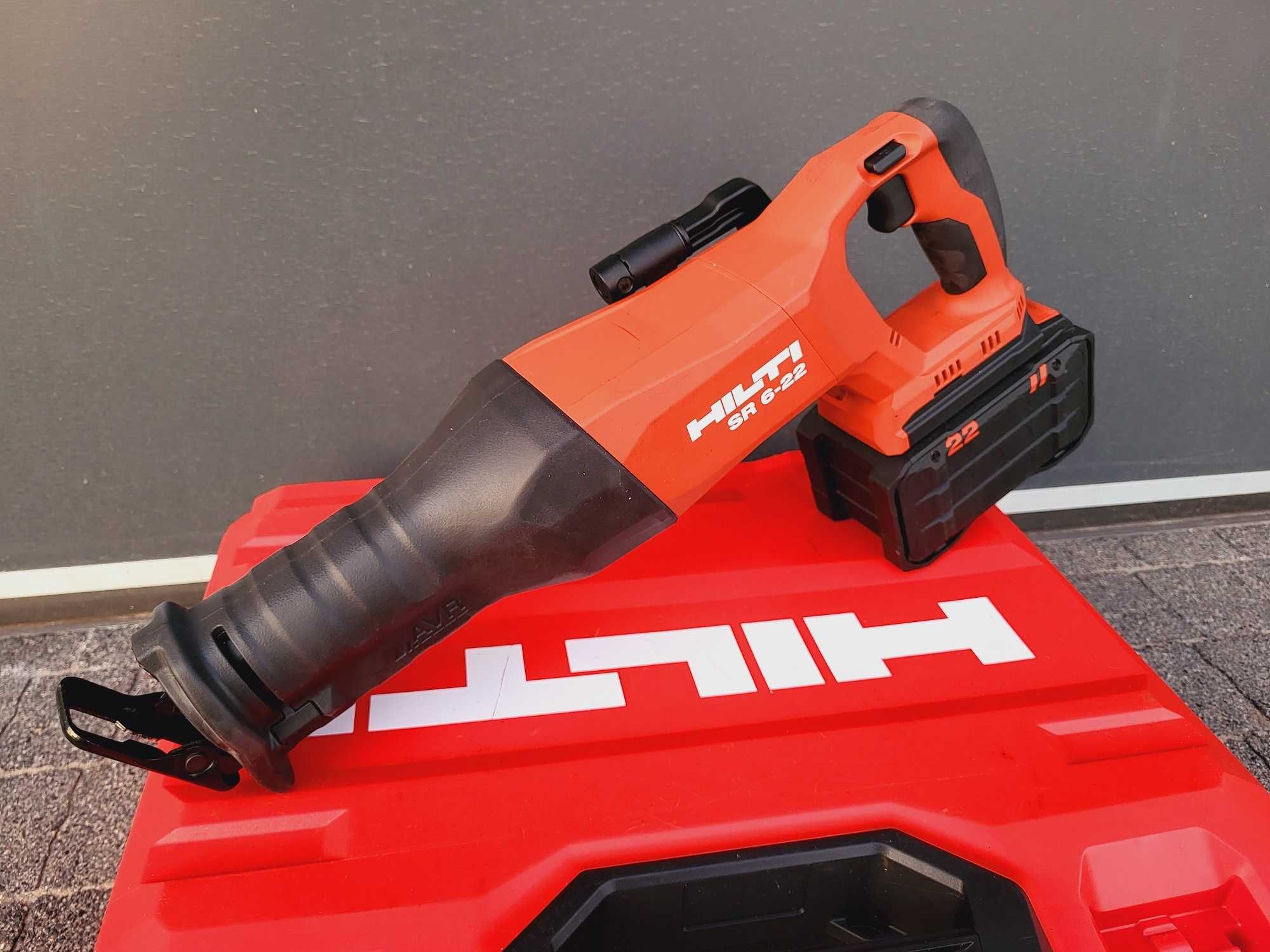 Piła Szablasta HILTI SR 6-22 Nuron + Aku. B 22-255 Li-ion Jak nowa!!