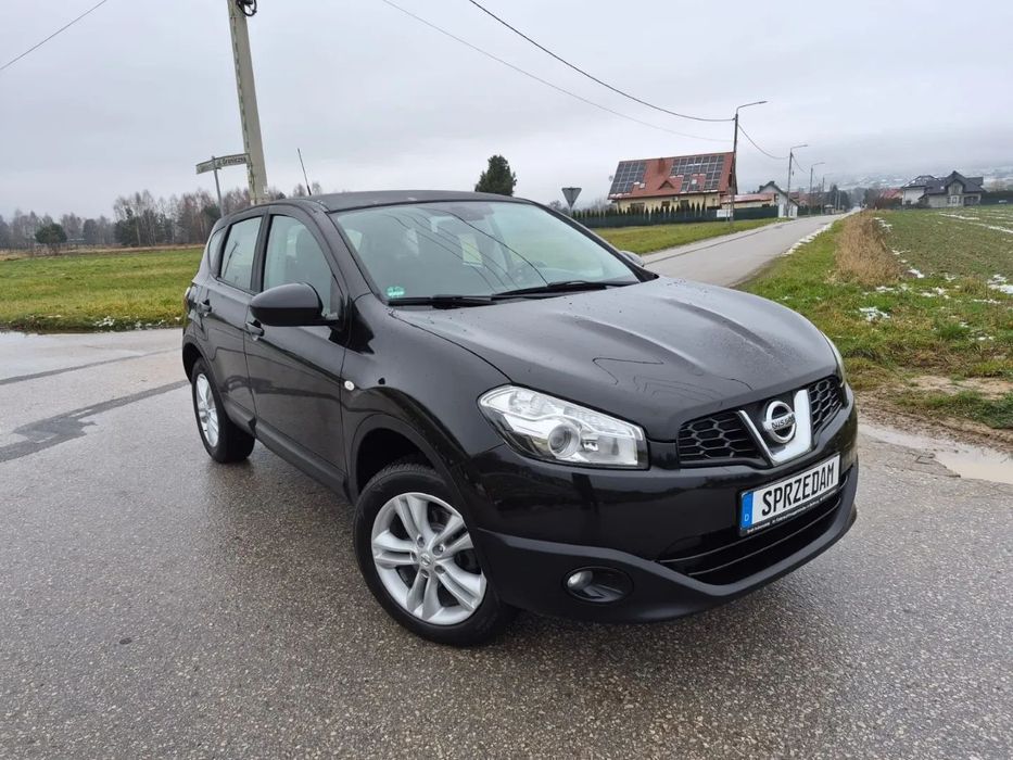 Nissan Qashqai benzyna pod LPG/ czujniki parkowania/ nawigacja/ potwierdzony przebieg