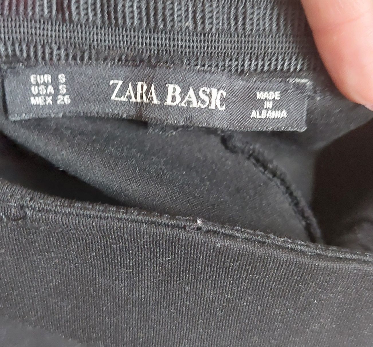 Legginsy Zara S 36 z lampasem 2 pary komplet