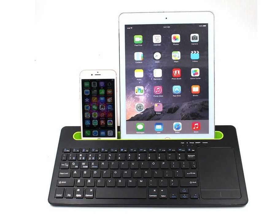 Mediarange MROS131 Klawiatura bezprzewodowa Bluetooth Touchpad iPad