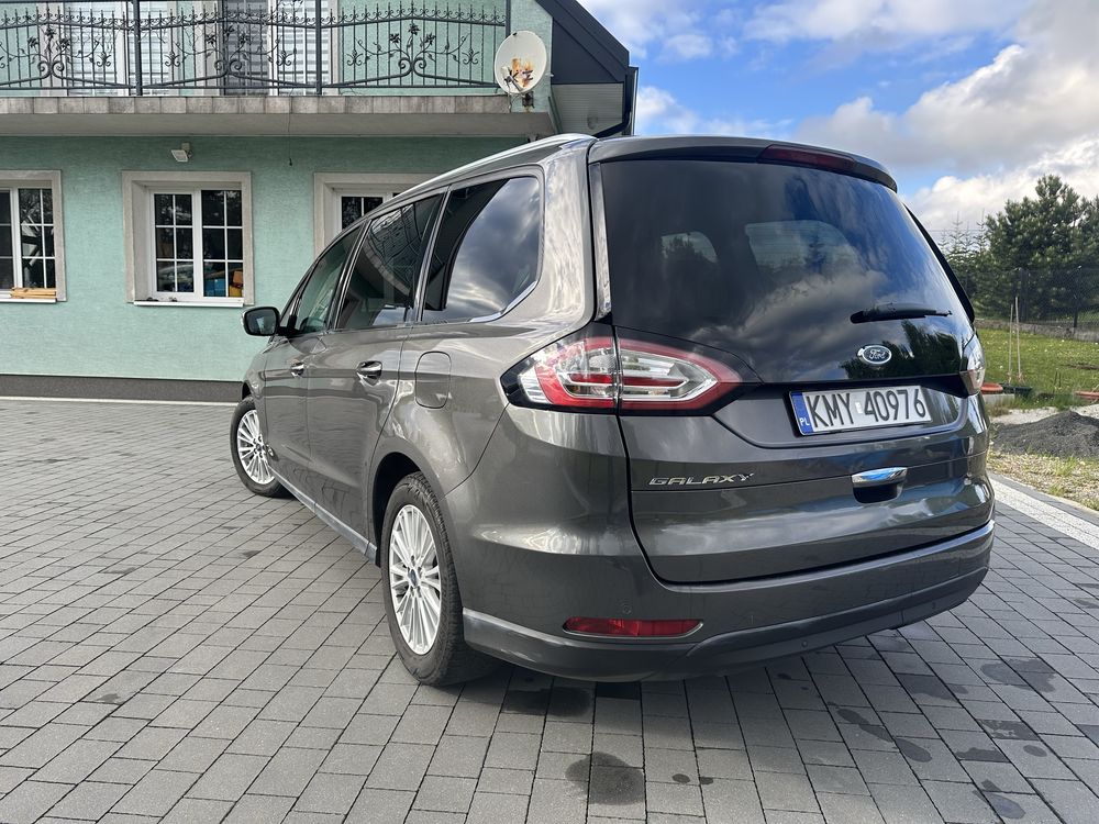 Ford Galaxy 2.0 EcoBlue 190KM Titanium Automat 7-osobowy Matrix Zadban