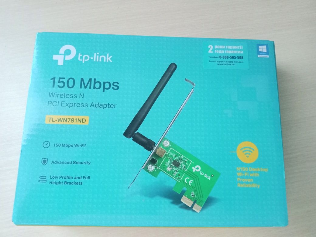 Wi-Fi адаптер tp-link tl-wn781nd