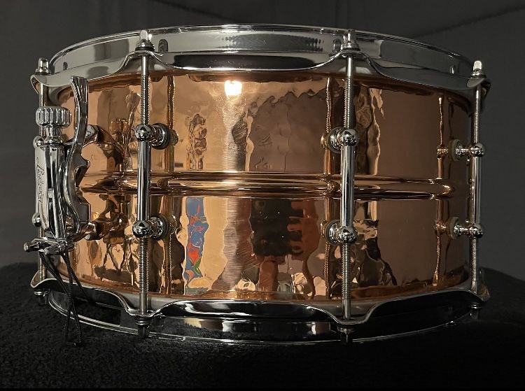 Ludwig Copper Phonic 14x6,5 tube lugs