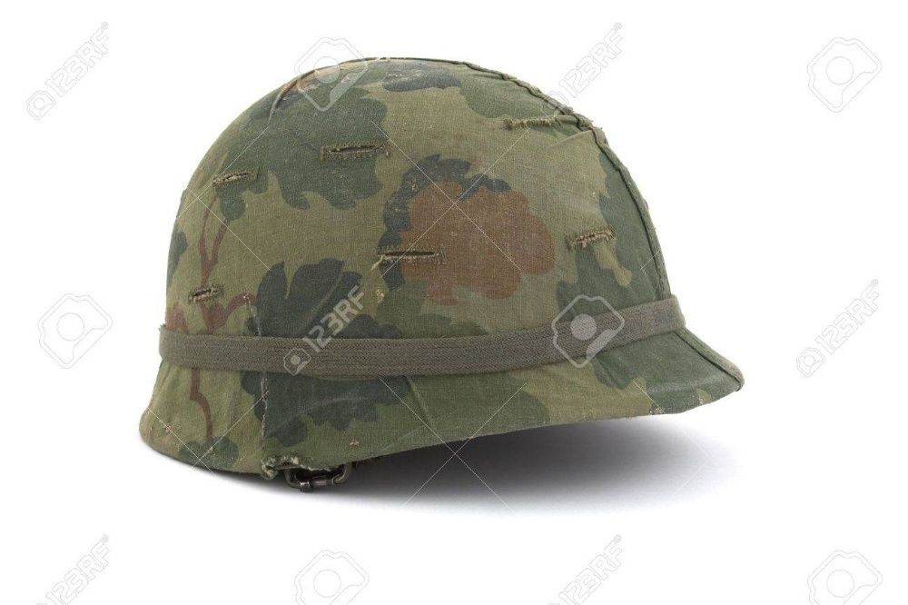 Camuflado de Capacete Militar Exército Novo c/Elástico, LER DESCRIÇÃO