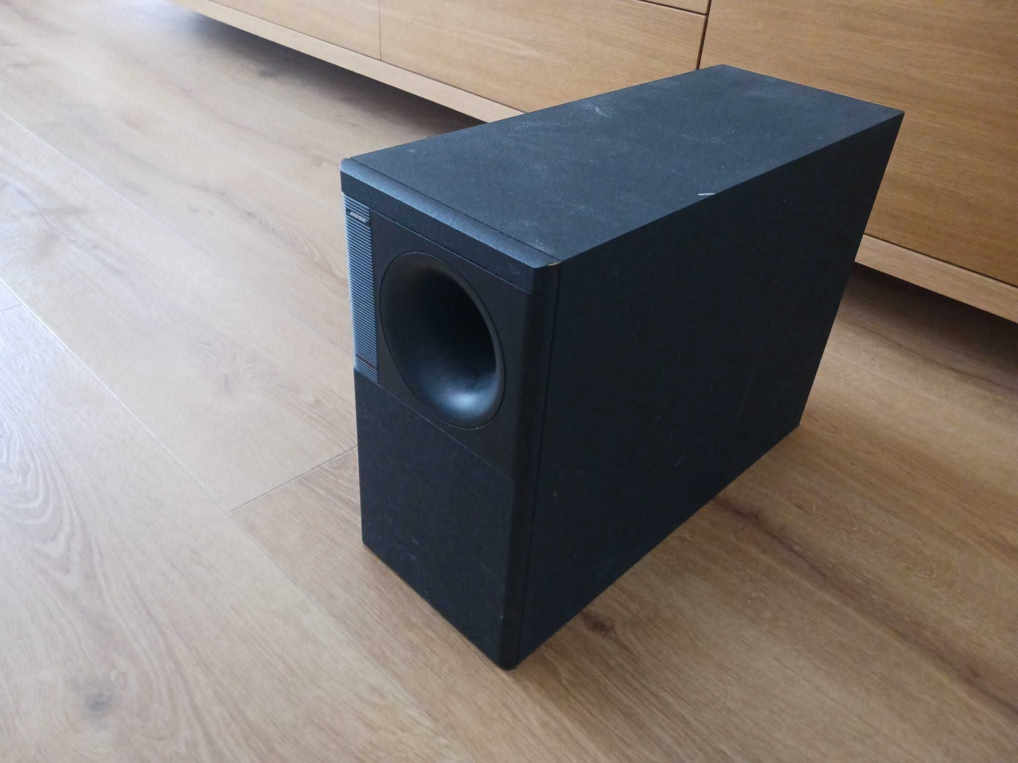 Zestaw kolumny, amplituner, subwoofer