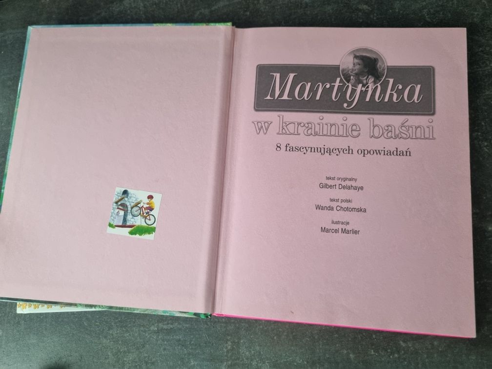 Piękne wydanie Książki Martynka w krainie baśni, kochan